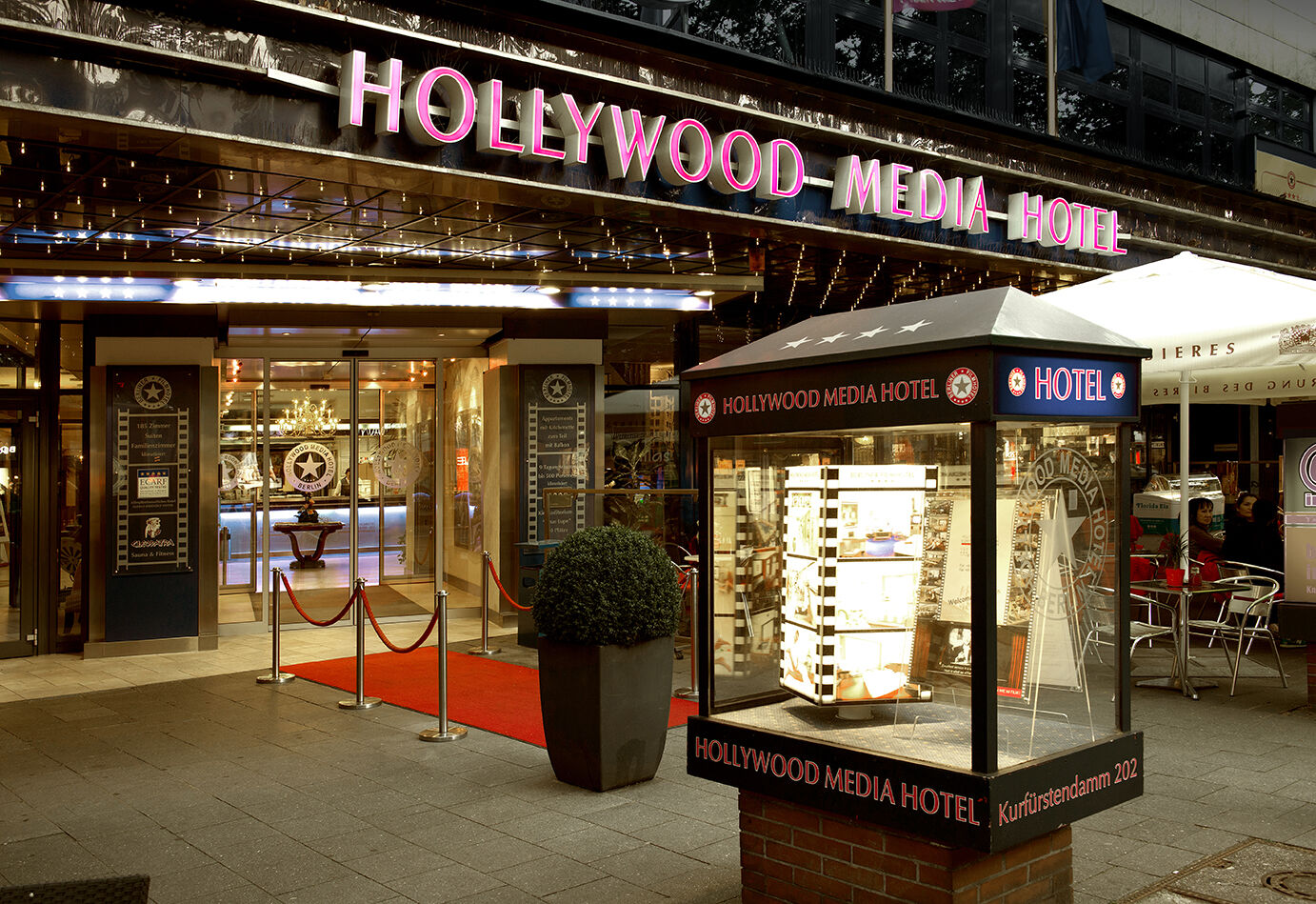 ハリウッド メディア ホテル アム クアフュルステンダム ベルリン エクステリア 写真